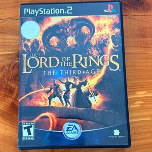 Play Station 2 Video Game The Lord of the Rings: The Third Age